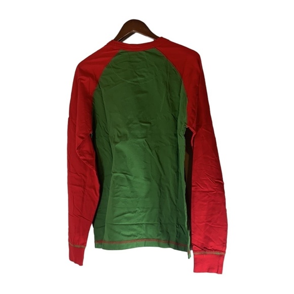 LazyOne Mens Christmas Holiday Pajama Tee Shirt | Rudolph Lights Out - Medium - Picture 4 of 7